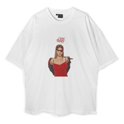 Lana Del Rey Heart Oversize T-shirt