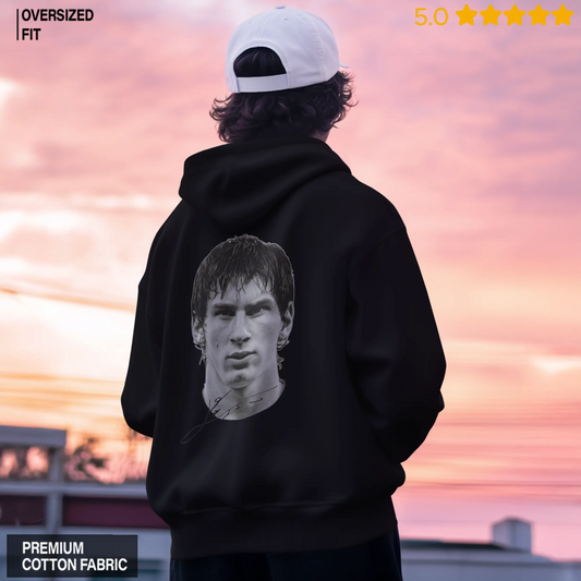 Lionel Messi Black Hoodie