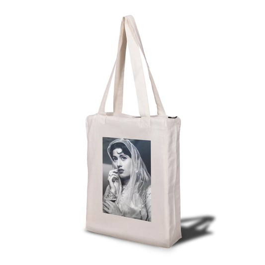 Madhubala Tote Bag with Zip