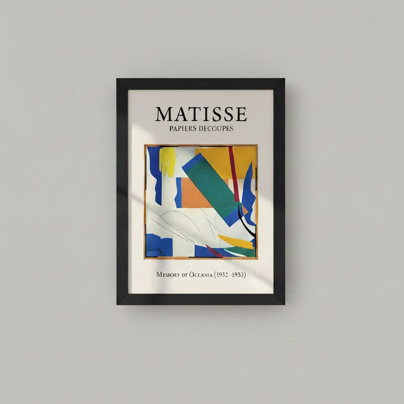 Memory of Oceania (1952–1953) Henri Matisse Cut-Out