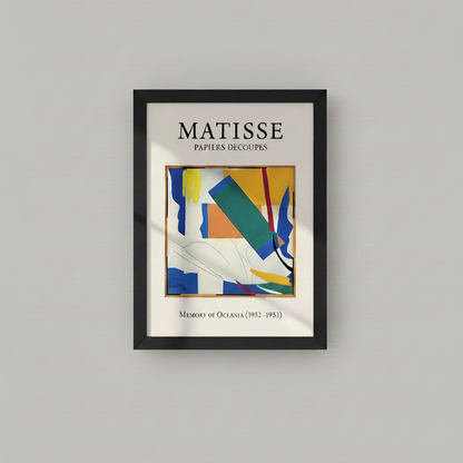 Memory of Oceania (1952–1953) Henri Matisse Cut-Out