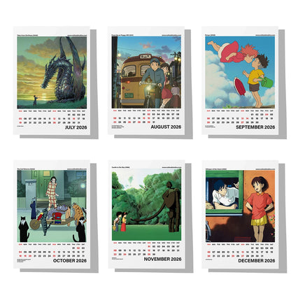 Studio Ghibli Calendar 2026 Desk Calendar
