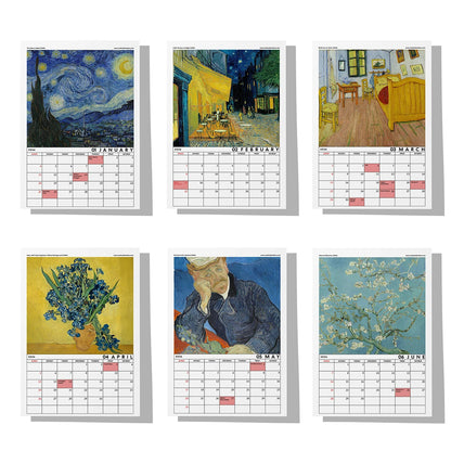 Van Gogh Calendar 2026 Wall Calendar