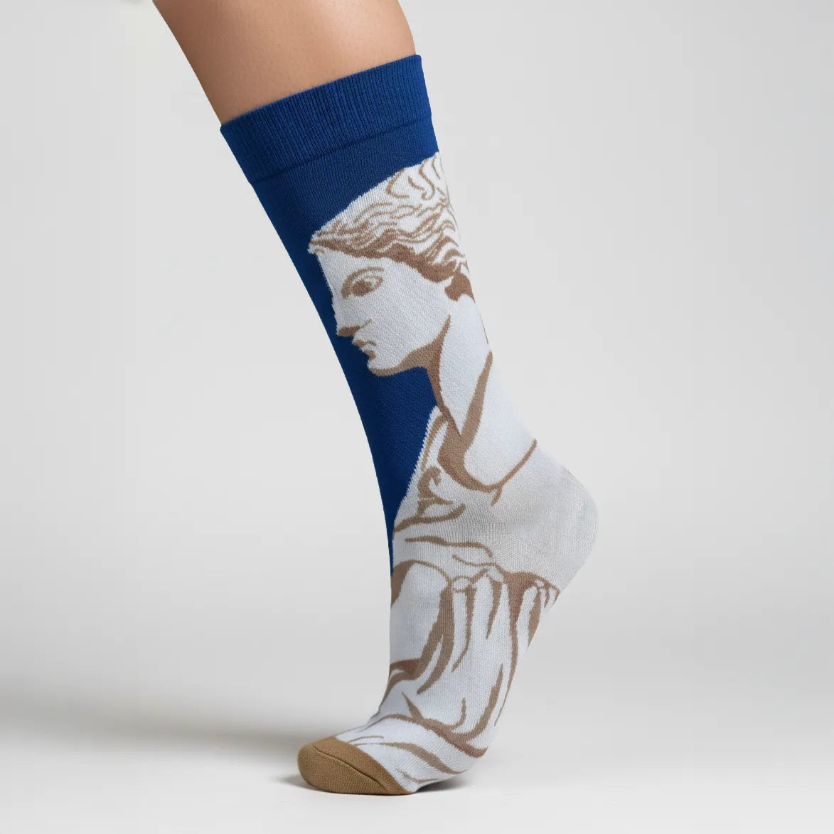 Olympus in Blue Art Socks