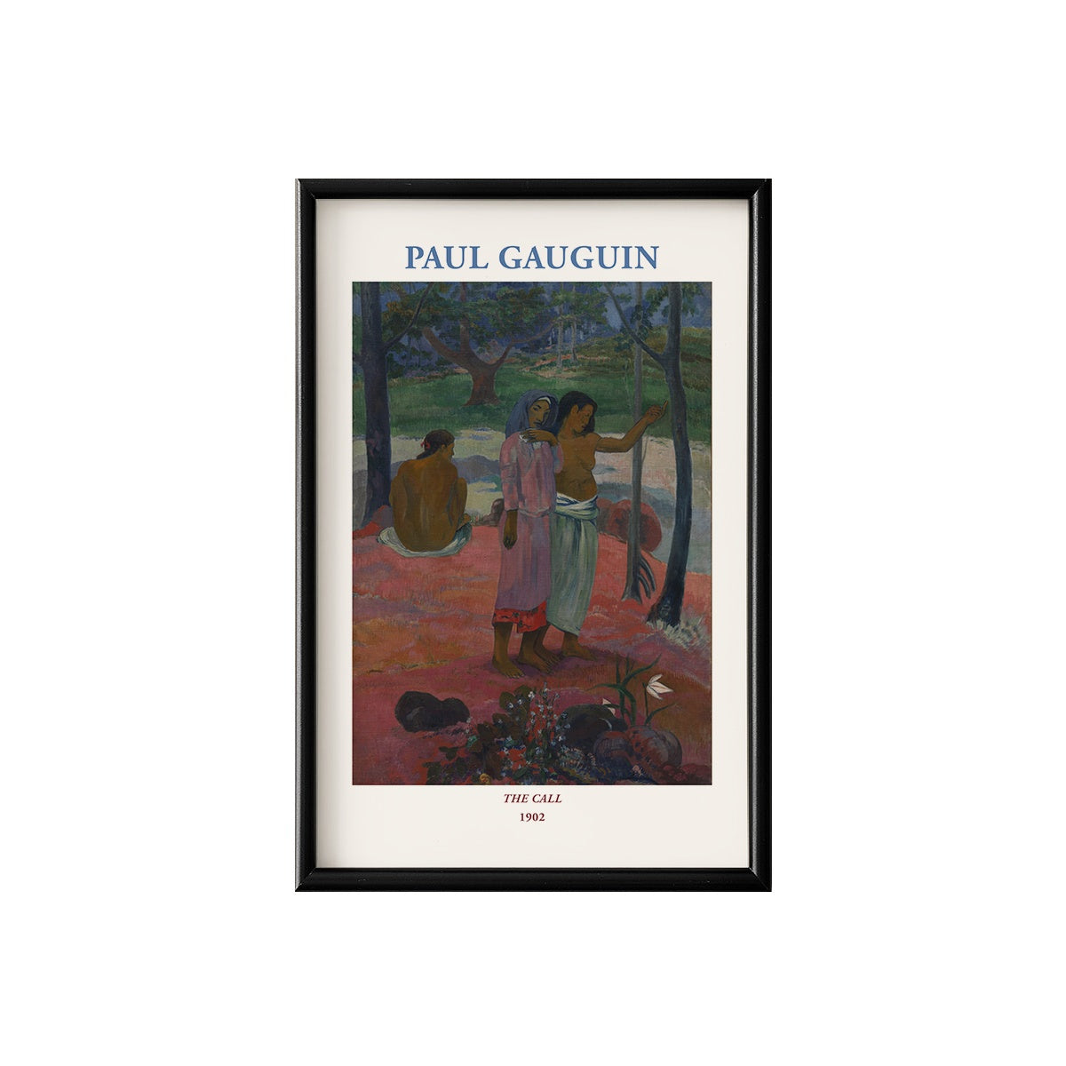 Paul Gauguin The Call Poster & Framed Print - Nukkad Studios