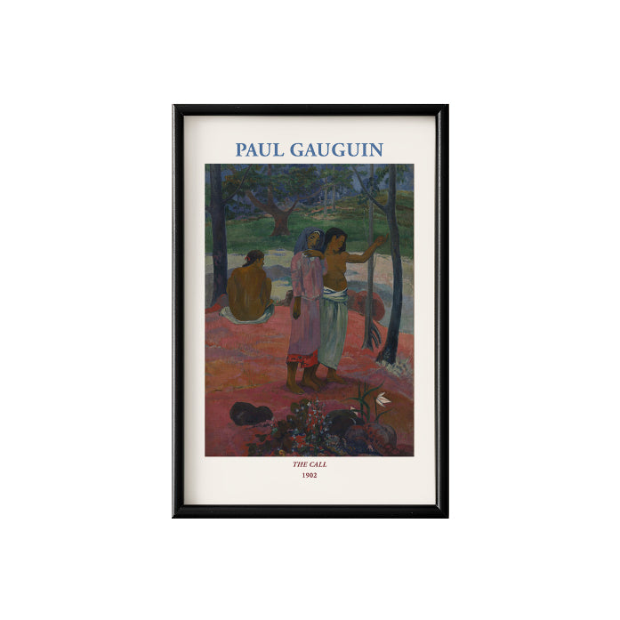 Paul Gauguin's The Call Poster & Framed Print - Nukkad Studios