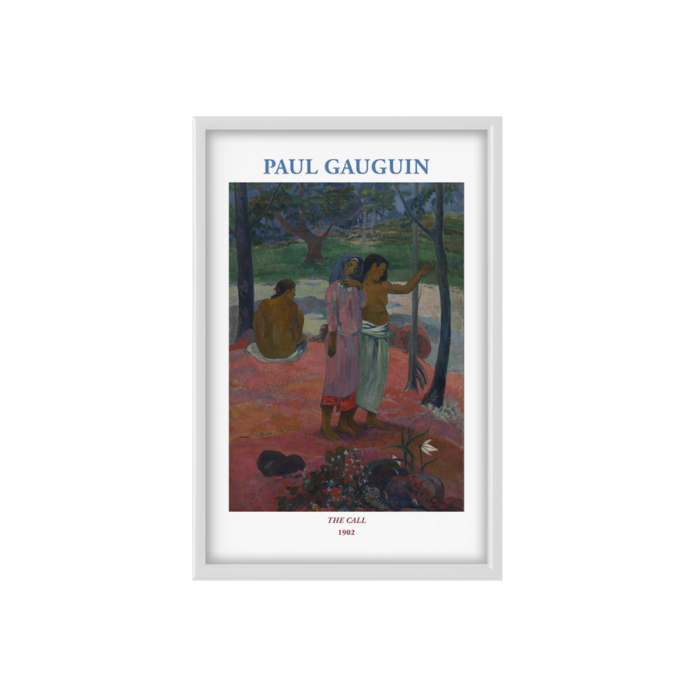 Paul Gauguin's The Call Poster & Framed Print - Nukkad Studios