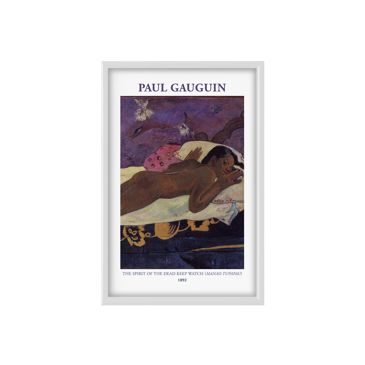 Paul Gauguin Spirit of the Dead Watching Poster & Framed Print - Nukkad Studios