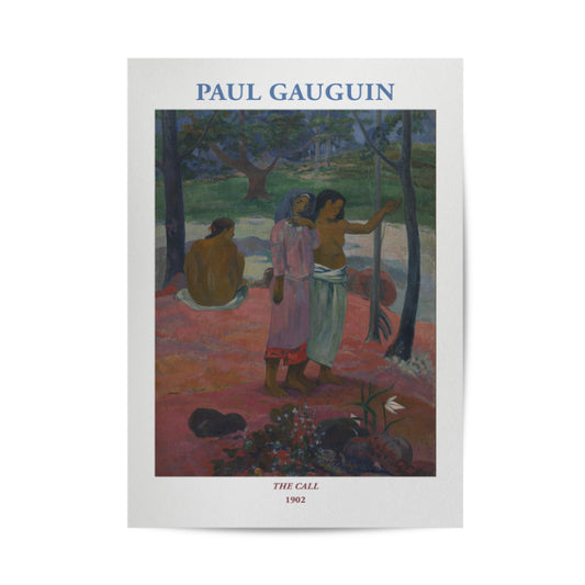 Paul Gauguin's The Call Poster & Framed Print - Nukkad Studios