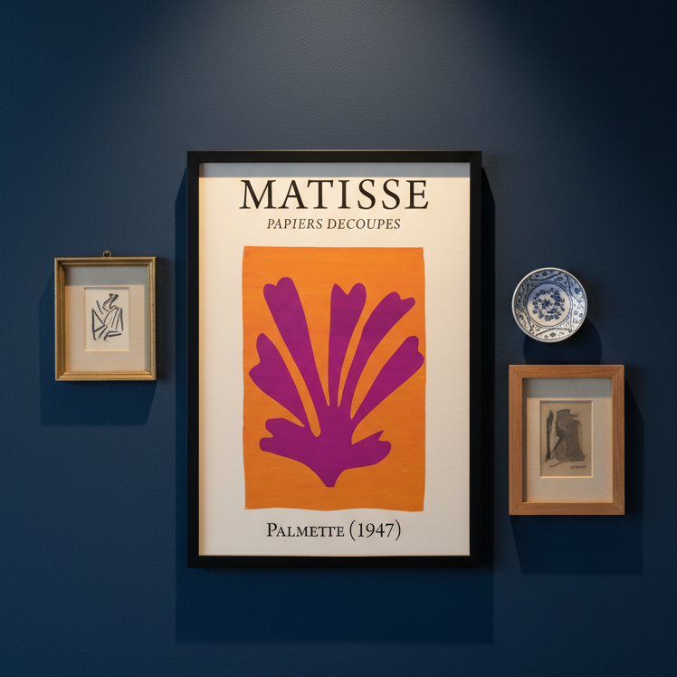 Palmette (1947) Henri Matisse Cut-Out