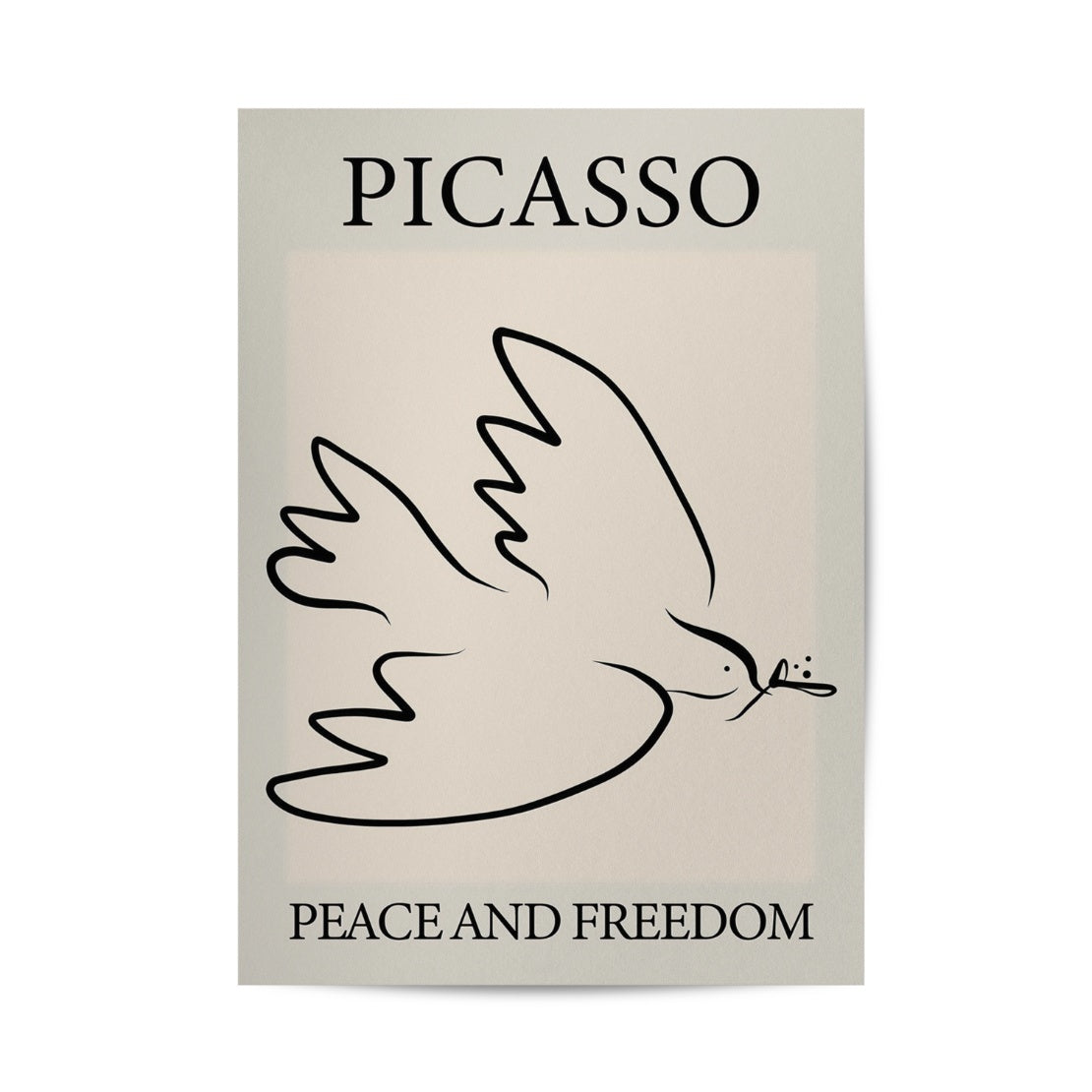 Picasso Dove Poster & Framed Print