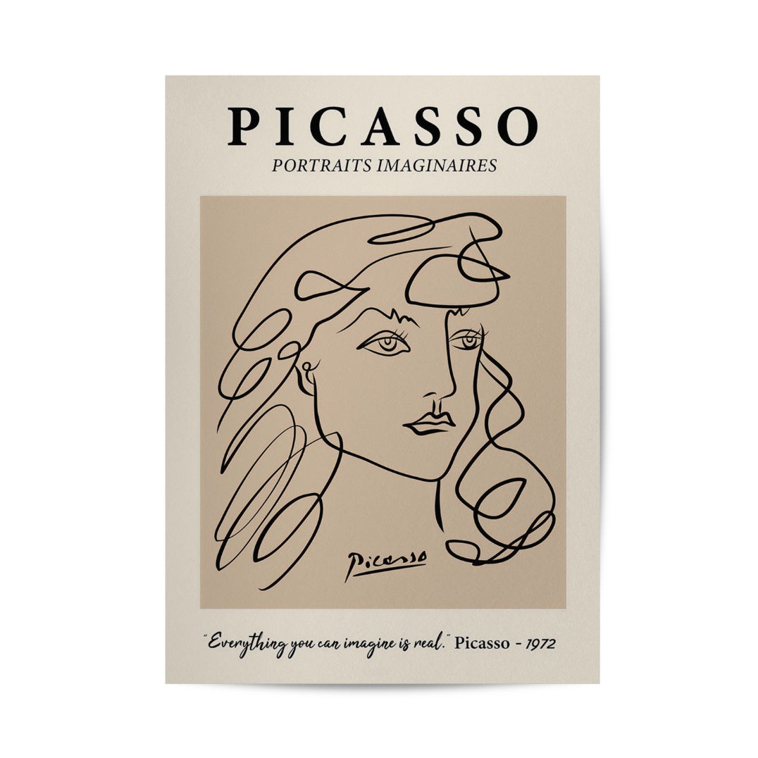 Picasso Women Poster & Framed Print - Nukkad Studios