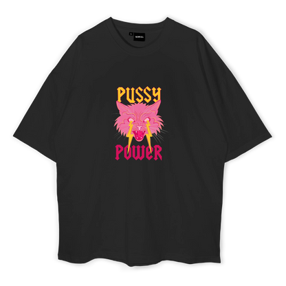Pussy Power Oversized T-Shirt