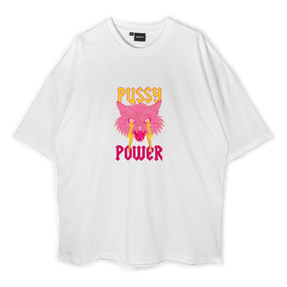 Pussy Power Oversized T-Shirt