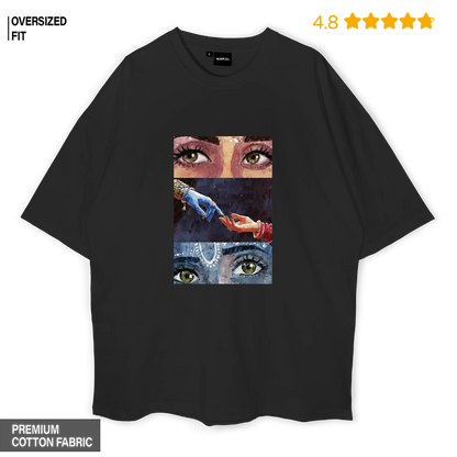 Radha & Krishna Oversized T-shirt