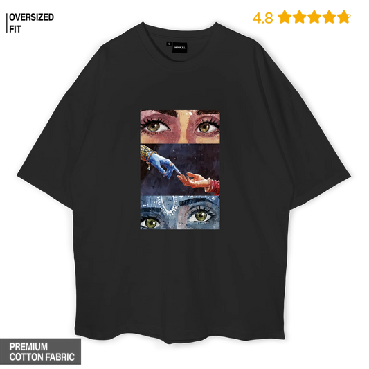 Radha & Krishna Oversized T-shirt