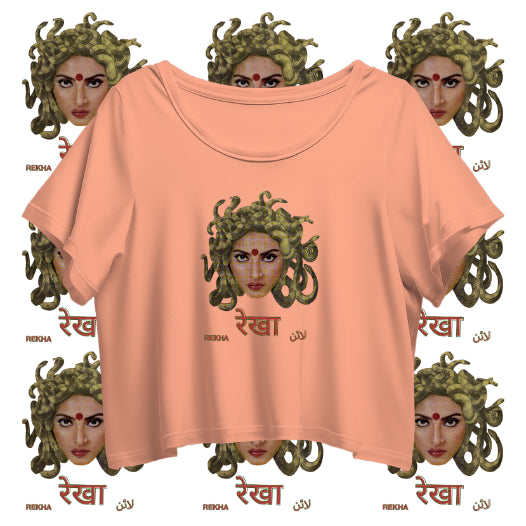 Rekha Medusa Crop Top - Nukkad Studios