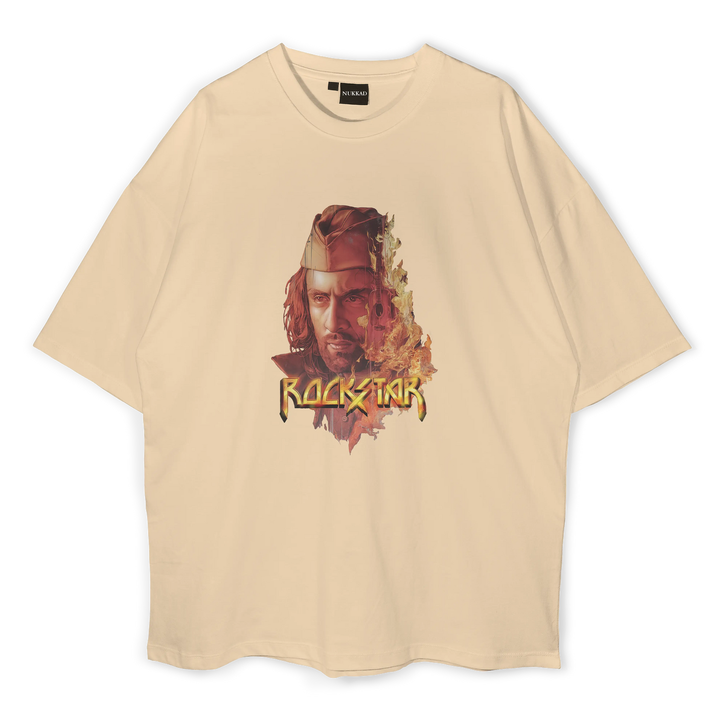 Rockstar Poster Oversized T-shirt