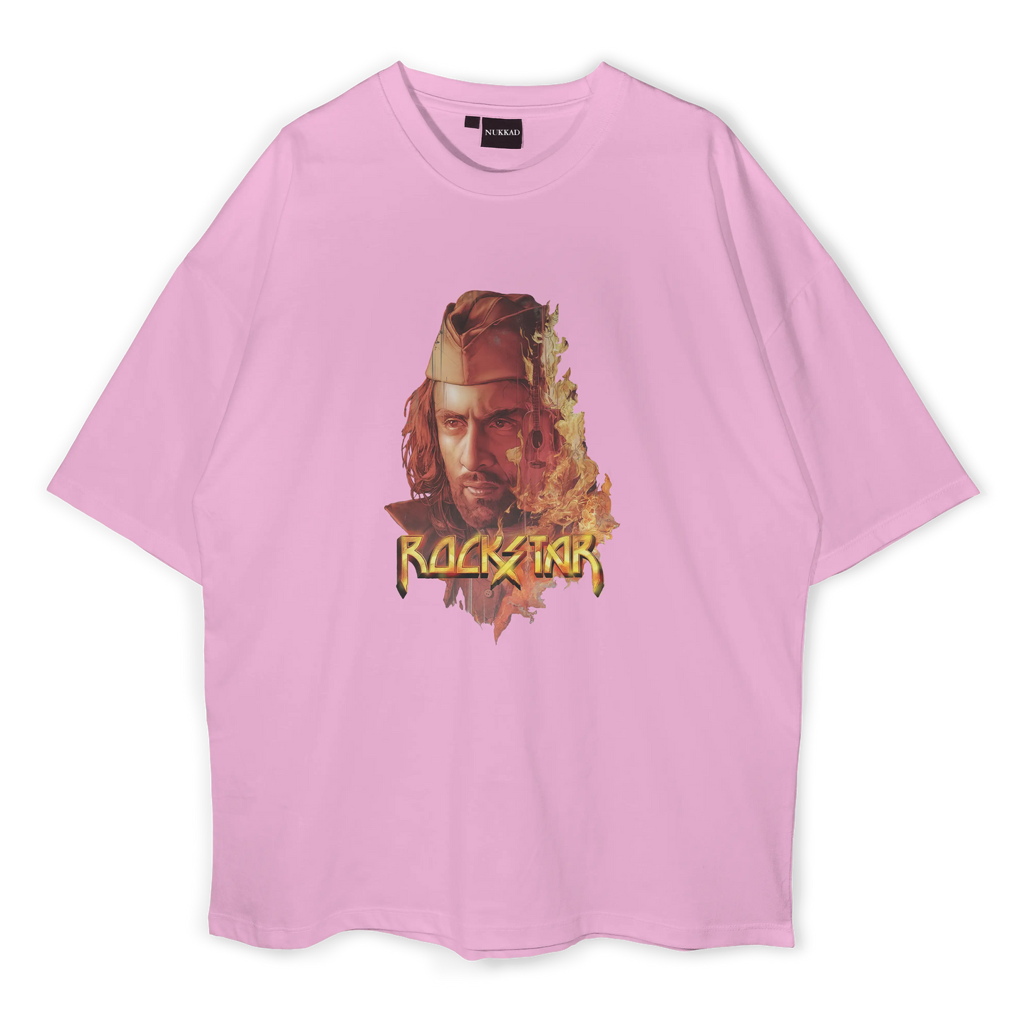 Rockstar Poster Oversized T-shirt