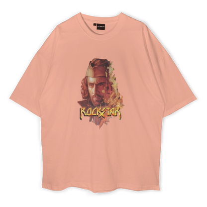 Rockstar Poster Oversized T-shirt