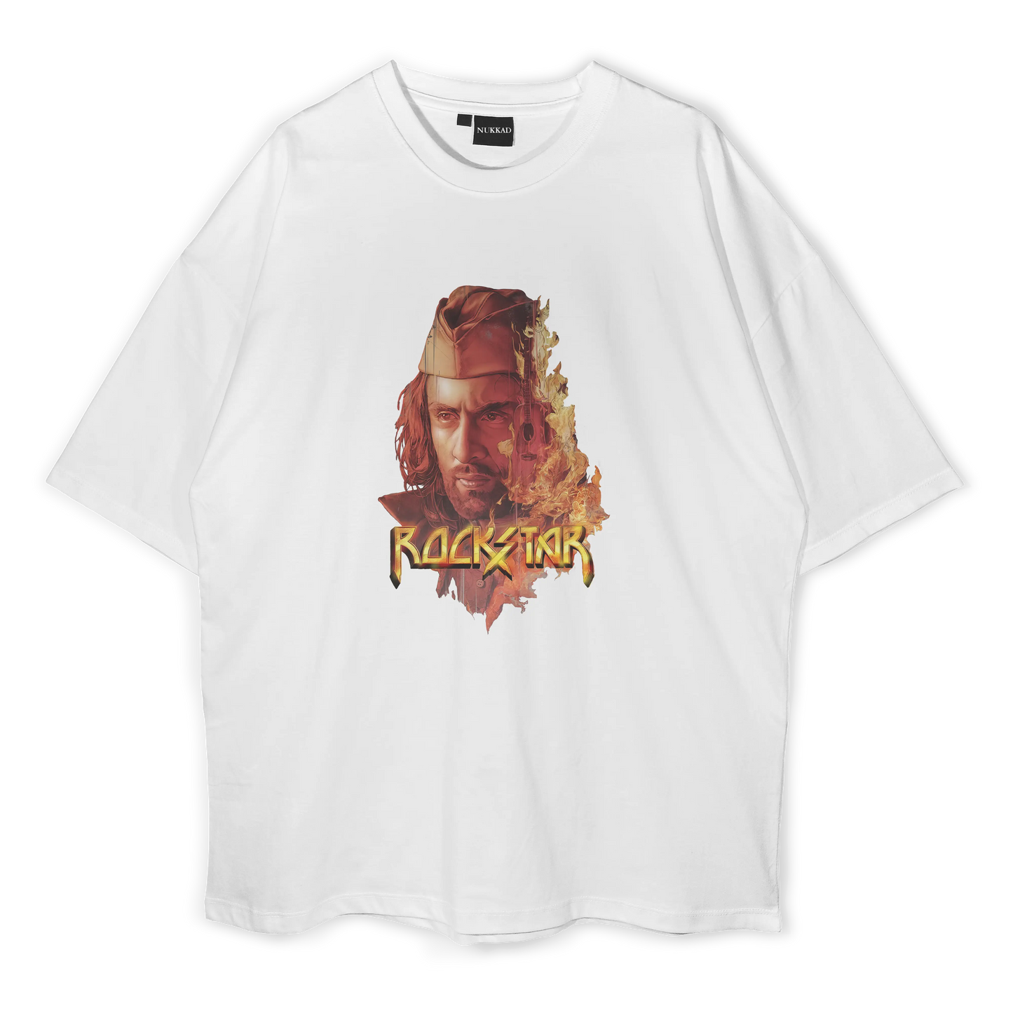 Rockstar Poster Oversized T-shirt