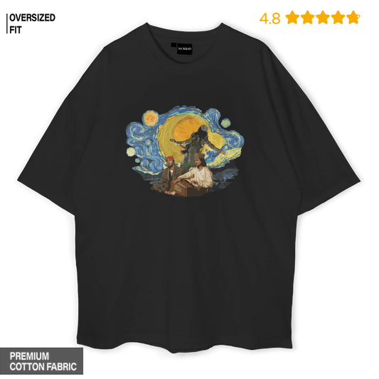 Rockstar x Starry Night Oversized T-shirt