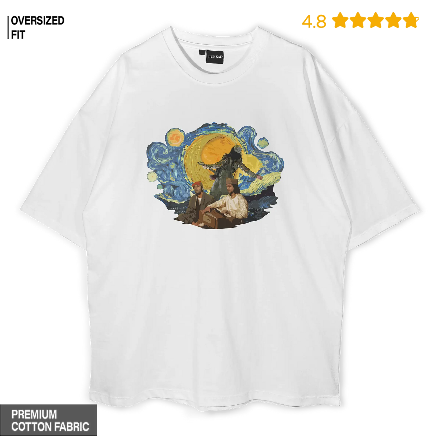 Rockstar x Starry Night Oversized T-shirt