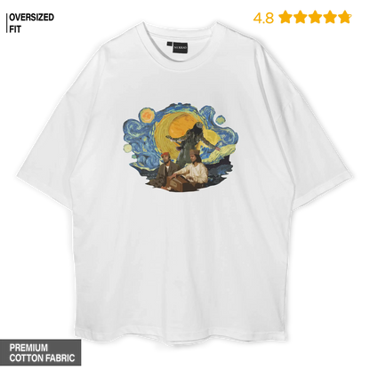 Rockstar x Starry Night Oversized T-shirt