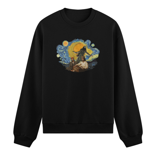 Rockstar x Starry Night Poster Sweatshirt