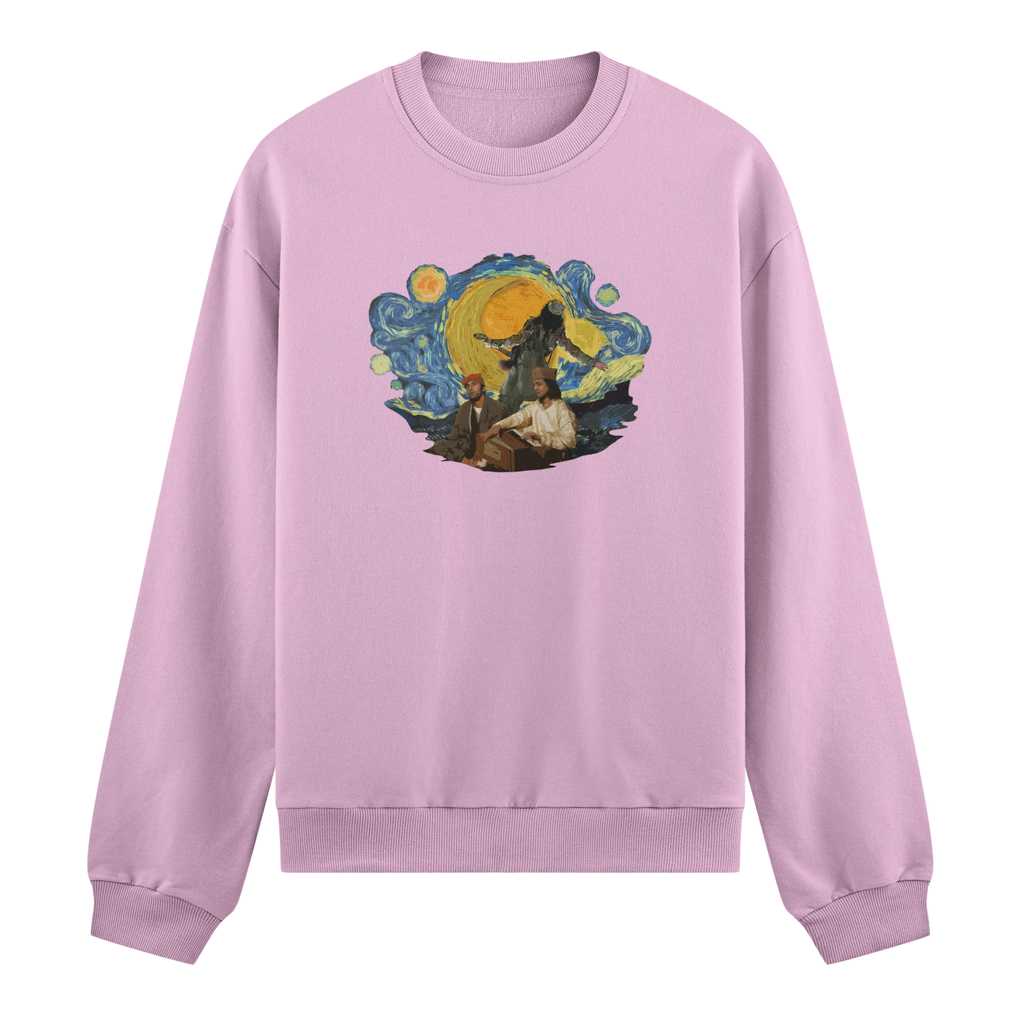 Rockstar x Starry Night Poster Sweatshirt