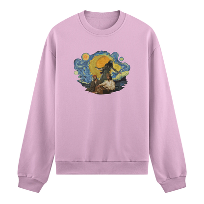 Rockstar x Starry Night Poster Sweatshirt