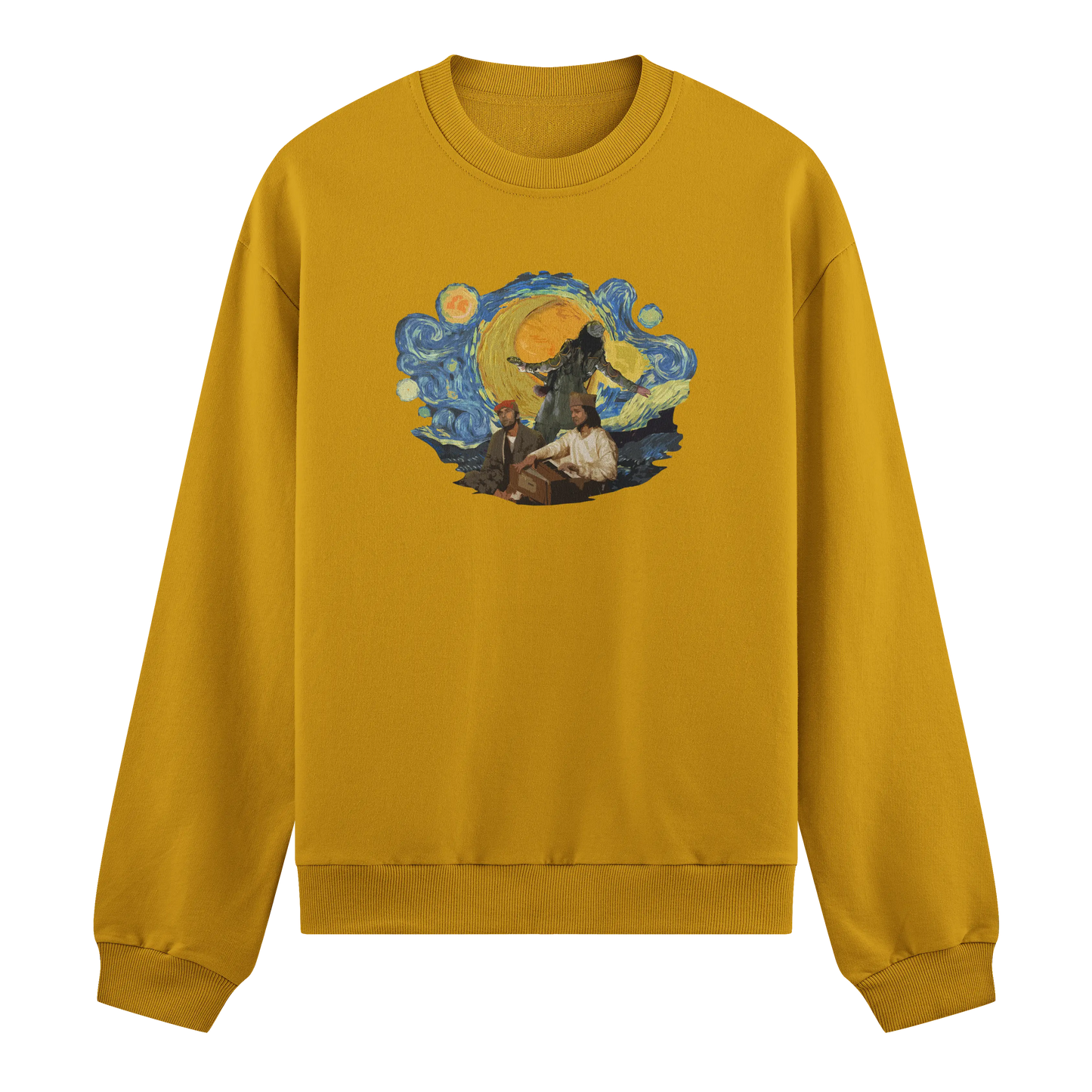 Rockstar x Starry Night Poster Sweatshirt