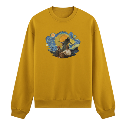 Rockstar x Starry Night Poster Sweatshirt