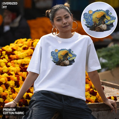 Rockstar x Starry Night Oversized T-shirt