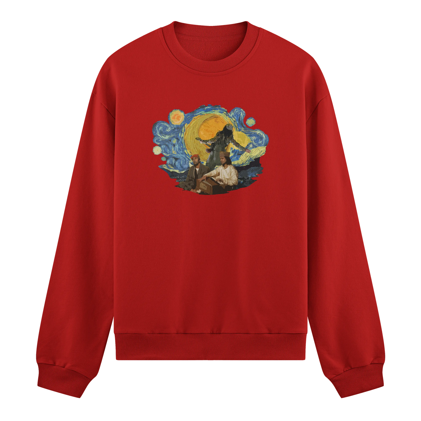 Rockstar x Starry Night Poster Sweatshirt