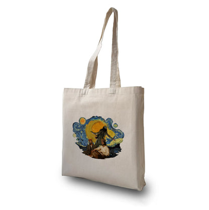 Rockstar x Starry Night Tote Bag with Zip