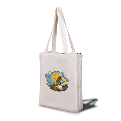 Rockstar x Starry Night Tote Bag with Zip