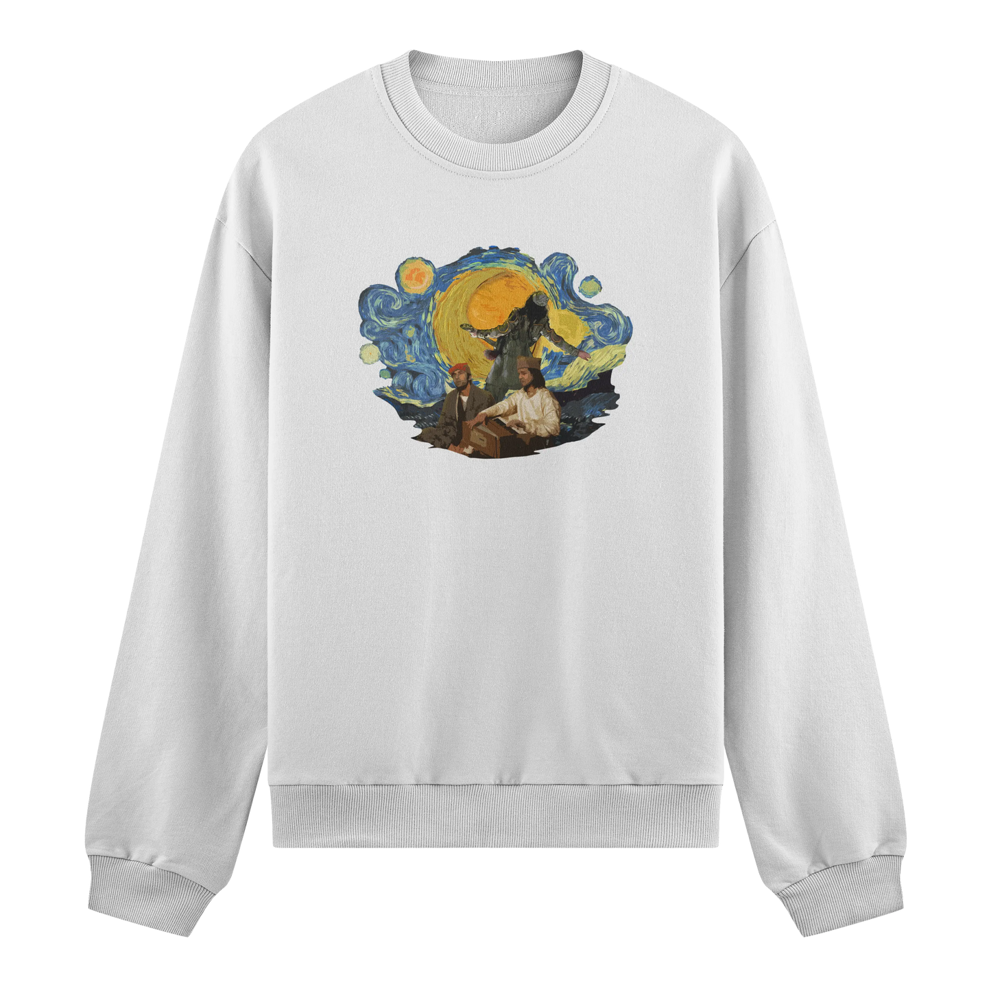 Rockstar x Starry Night Poster Sweatshirt