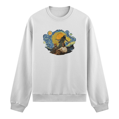 Rockstar x Starry Night Poster Sweatshirt