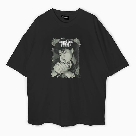 Shah Rukh Khan (SRK) - Smoking Causes Cancer Oversized T-shirt