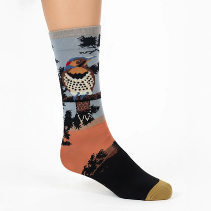 Savanna Dusk Art Socks