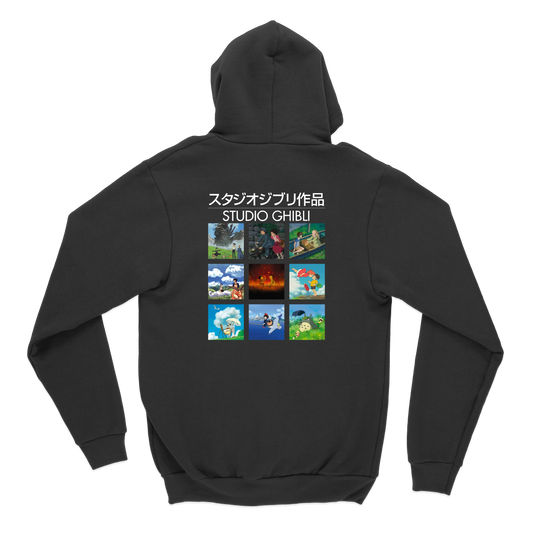 Studio Ghibli Collage Hoodie