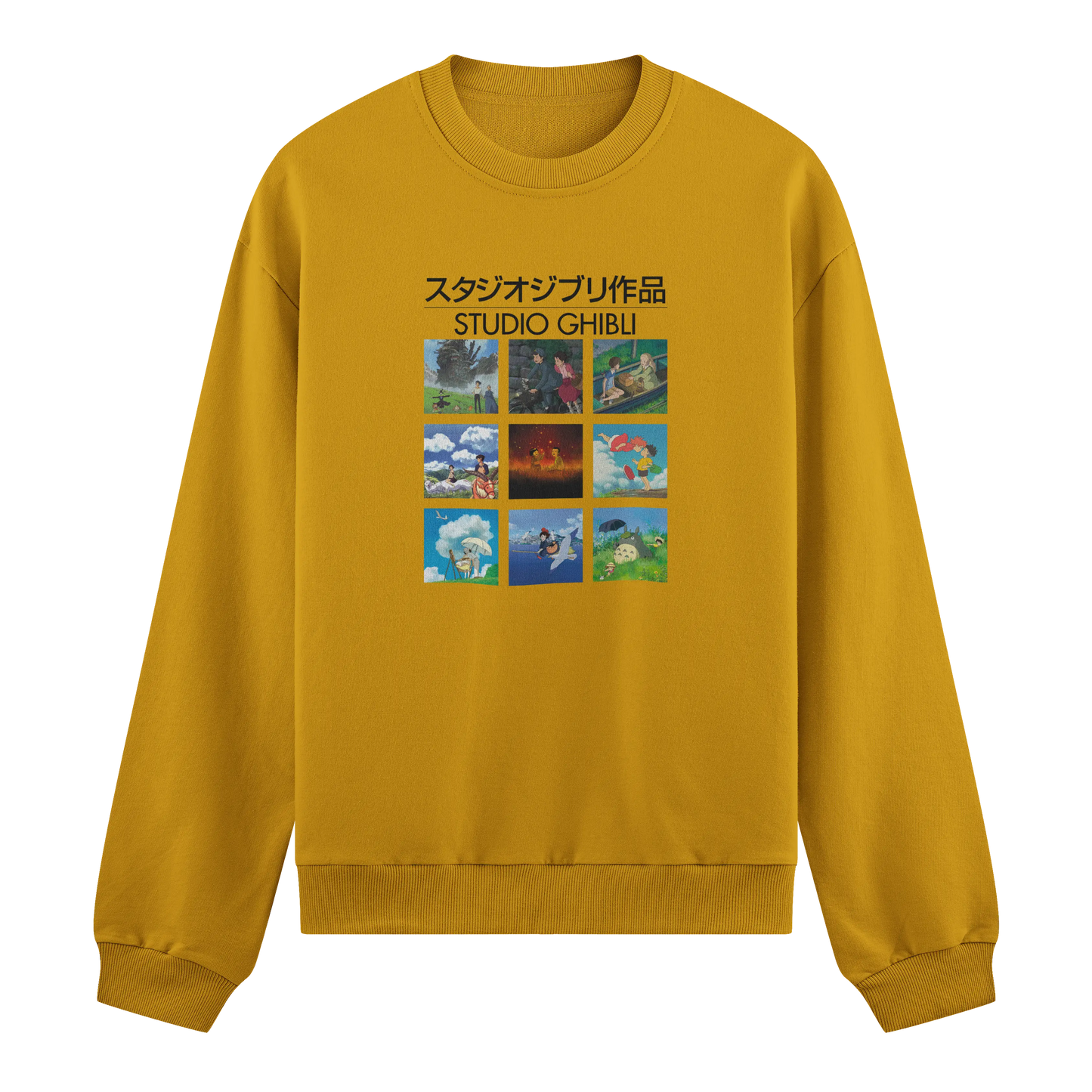 Studio Ghibli Collage Sweatshirt