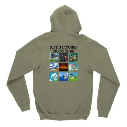 Studio Ghibli Collage Hoodie