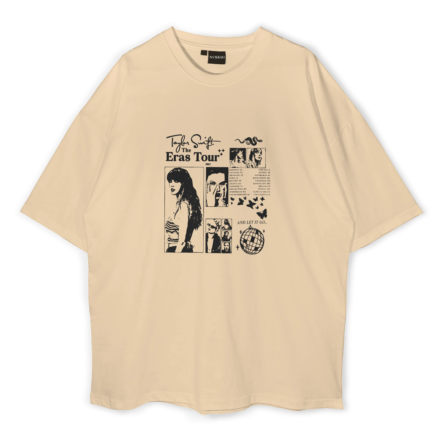 Taylor Swift Eras Tour Oversized T-shirt