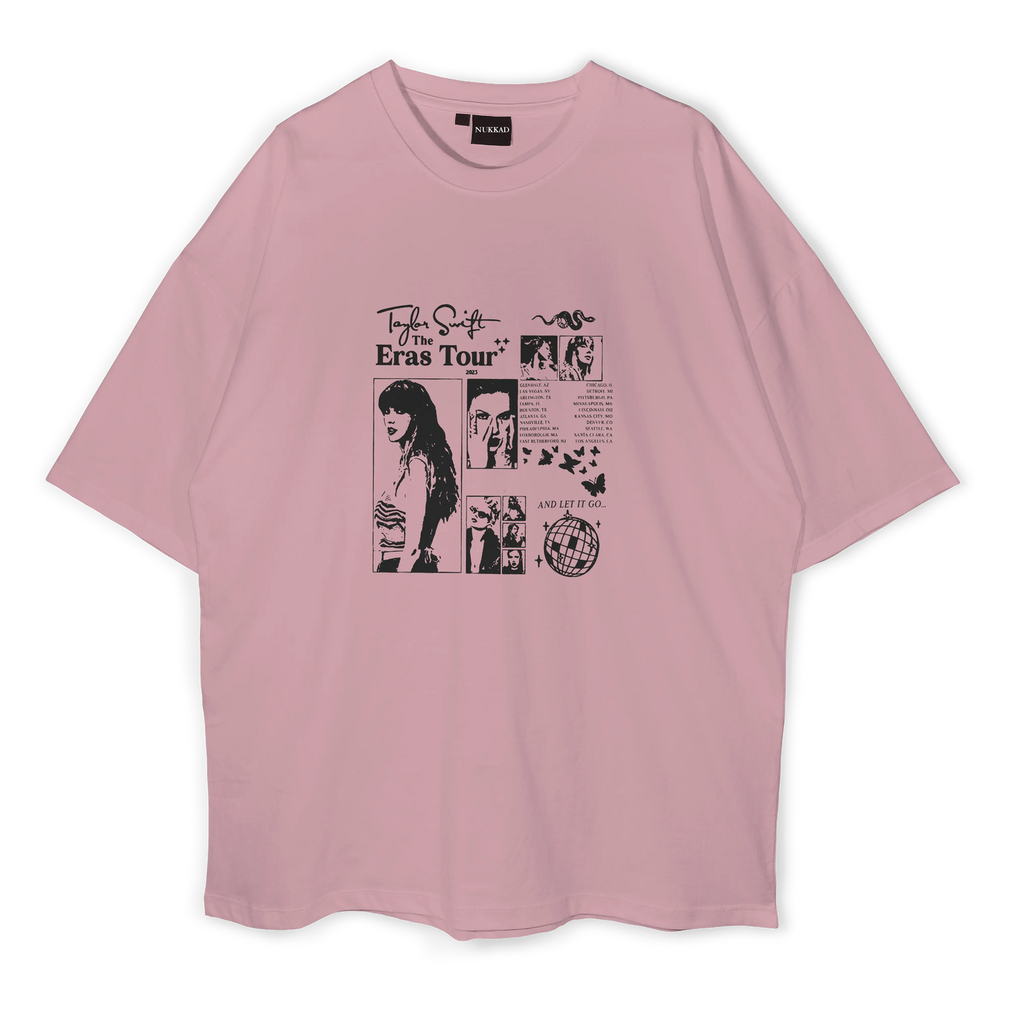 Taylor Swift Eras Tour Oversized T-shirt