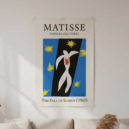 The Fall of Icarus (1943) Henri Matisse Cut-Out