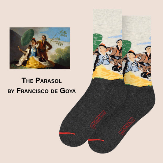 The Parasol by Francisco de Goya Socks - Nukkad Studios