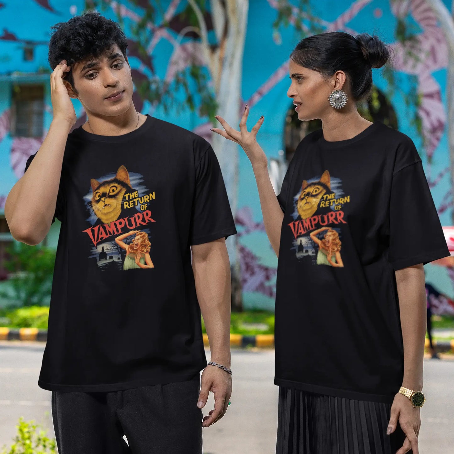 The Return of Vampurr Oversized T-shirt