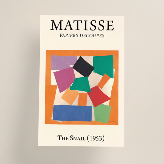 The Snail (1953) Henri Matisse Cut-Out